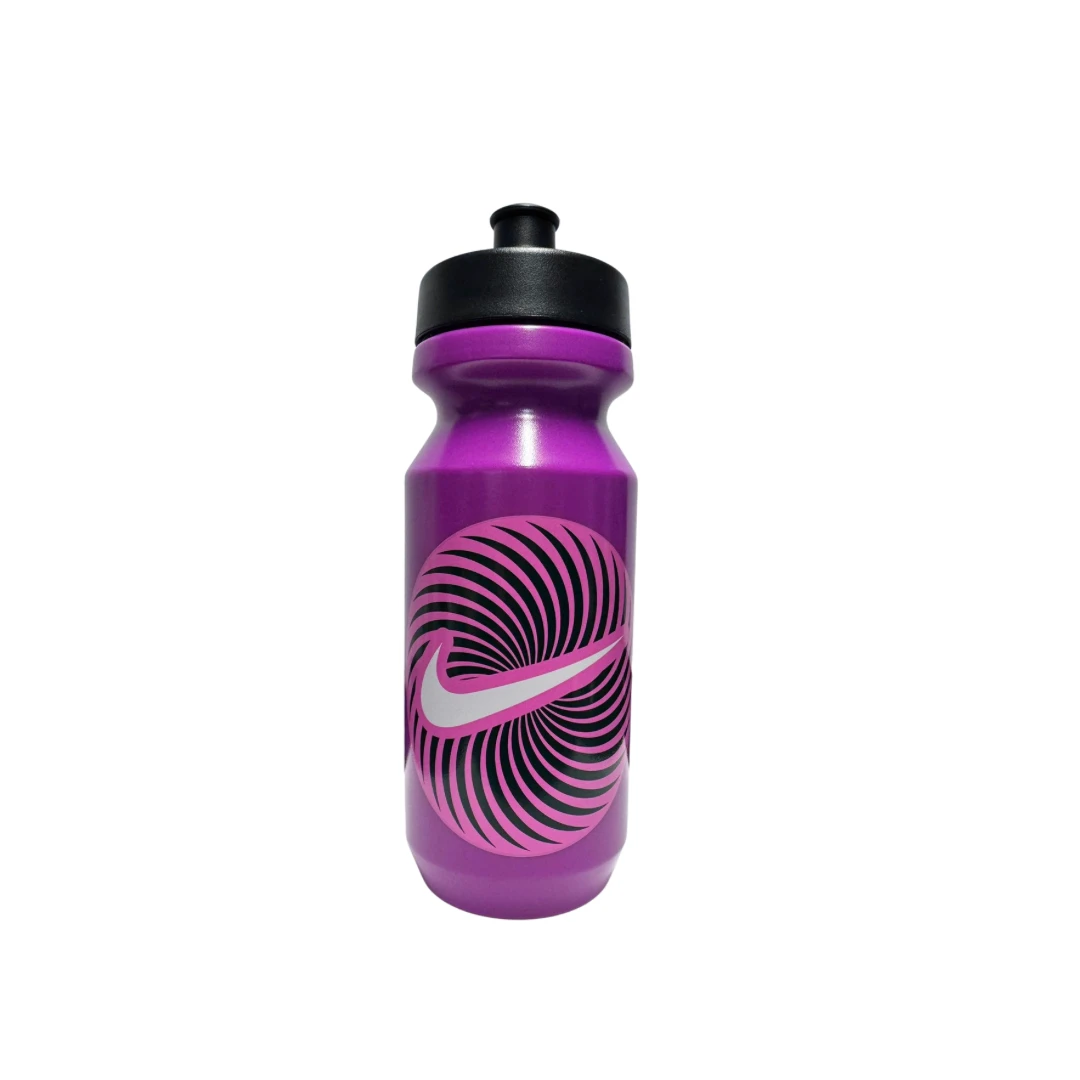 Nike Big Mouth Graphic Bottle 2.0 22oz - Vivid Purple/Black Vivid Purple Black Play Pink Sequoia Sail One Size Accessories Nike