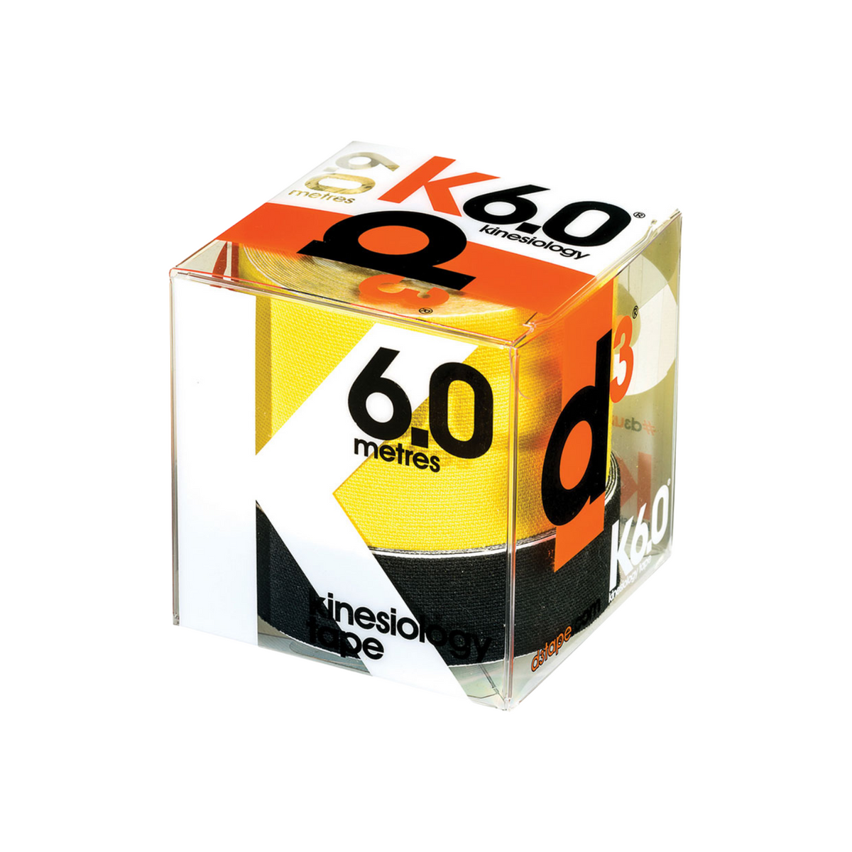 D3 K6.0 Kinesiology Tape (Yellow) Training Aids D3
