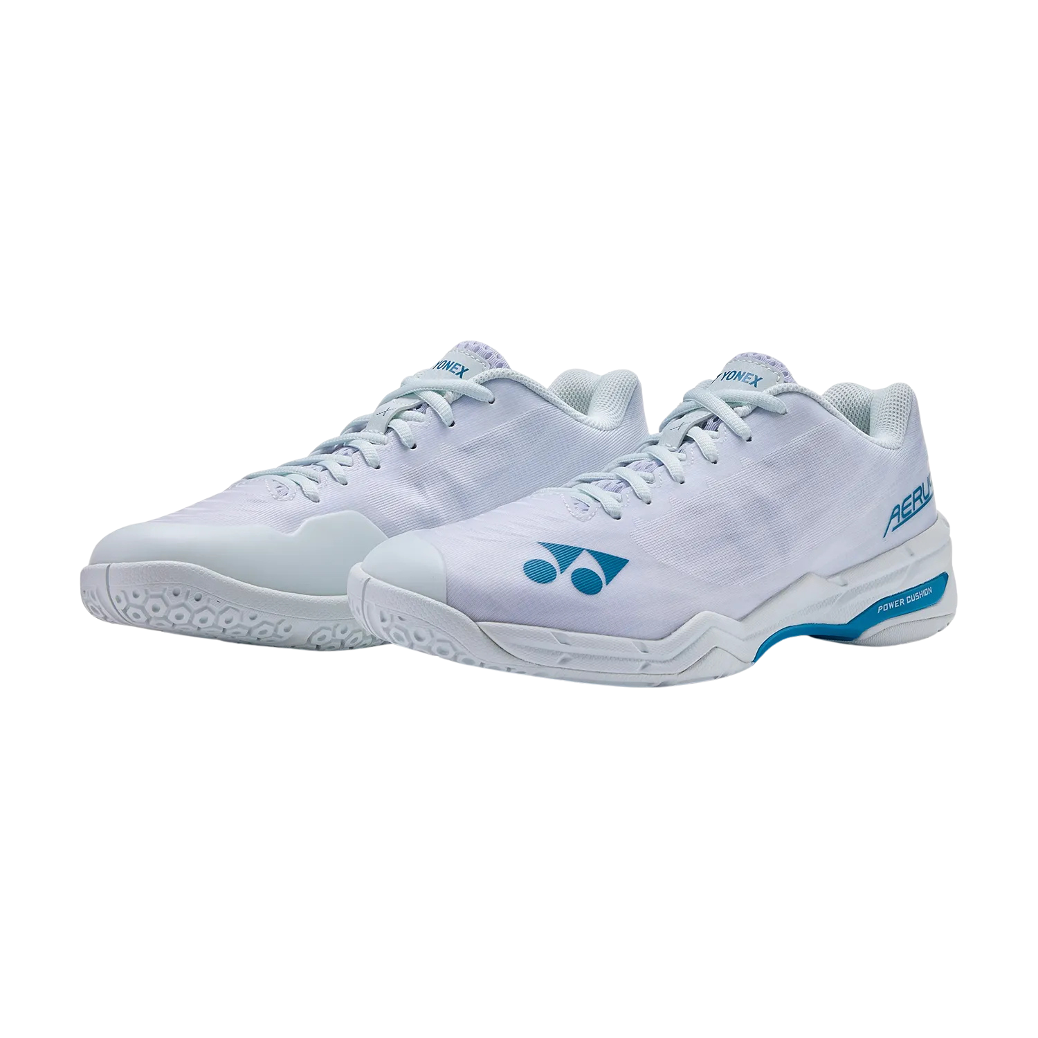 Yonex Power Cushion Aerus X2 Badminton Shoe Unisex - White/Blue Yonex Power Cushion Aerus X2 Badminton Shoe Unisex - White/Blue