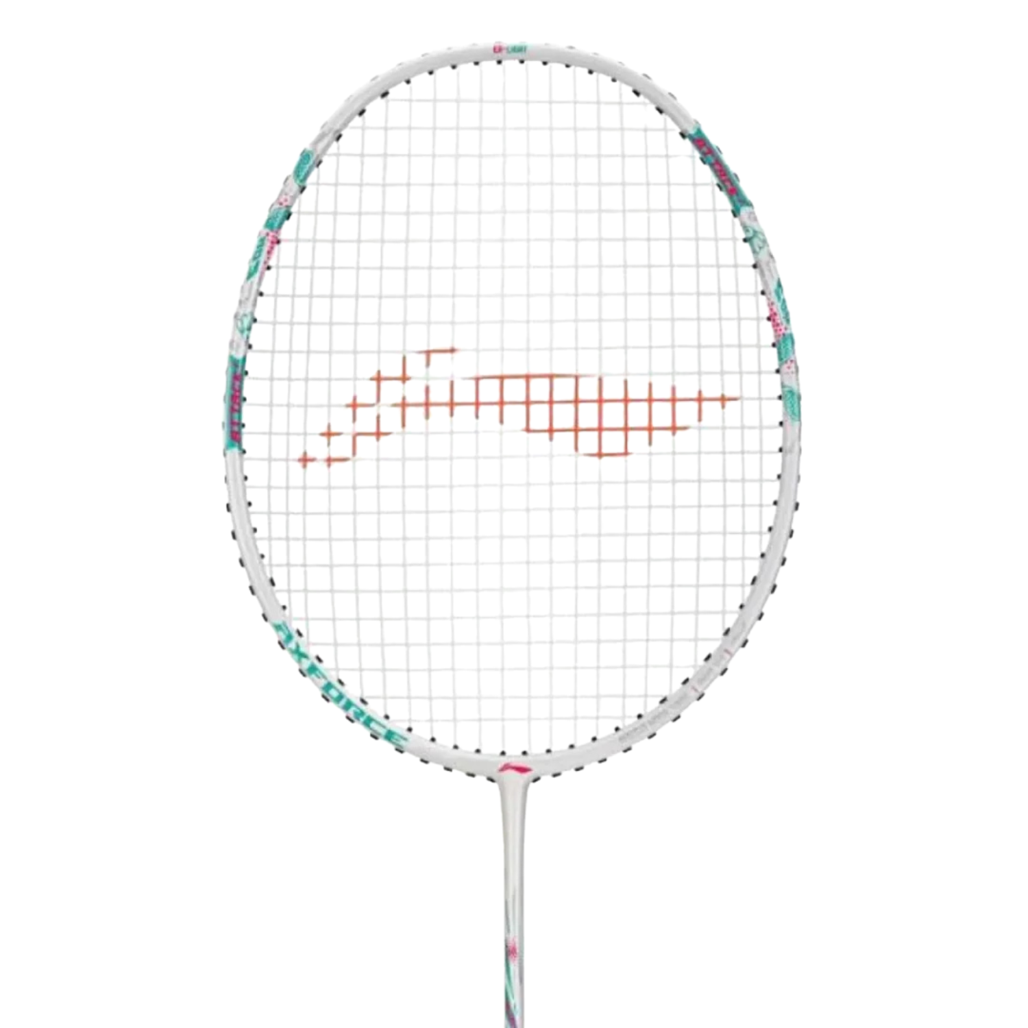 Li-Ning Axforce BigBang Badminton Racket – White Badminton Rackets Li-Ning