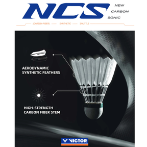 Victor New CarbonSonic Shuttles NCS - From £17.58 Synthetic Shuttle Victor
