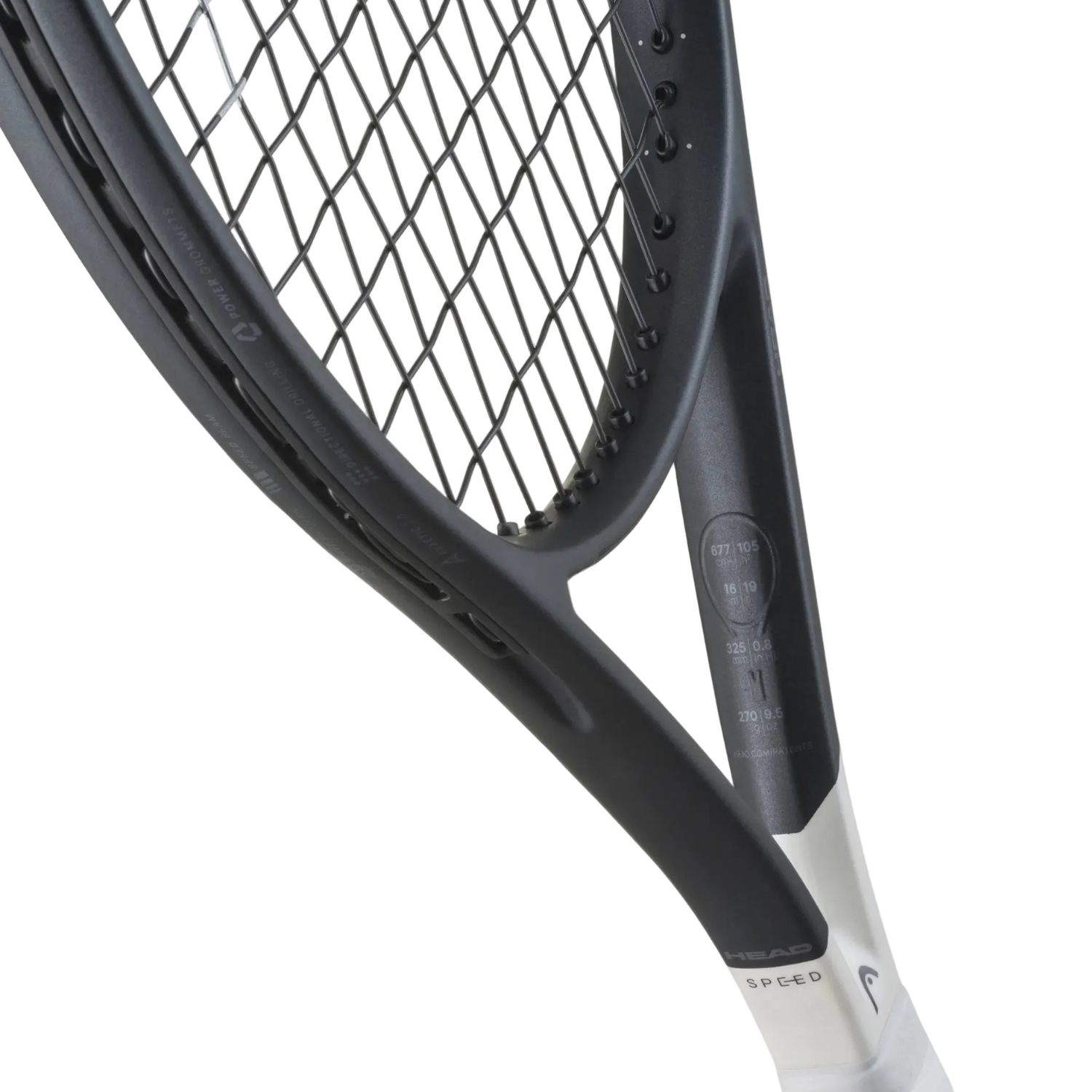 Head Speed Team 2026 Tennis Racquet Strung - Black/White SP26 Tennis Rackets Head