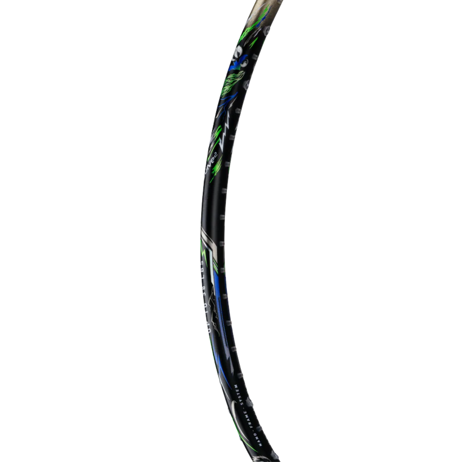 Hundred Predator 82 Extreme Badminton Racket - Black/Gold Badminton Rackets Hundred