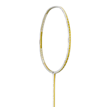 Hundred Ioniq 80 Limited Edition 4U Badminton Racket - White/Gold White Gold 4U5 Badminton Rackets Hundred