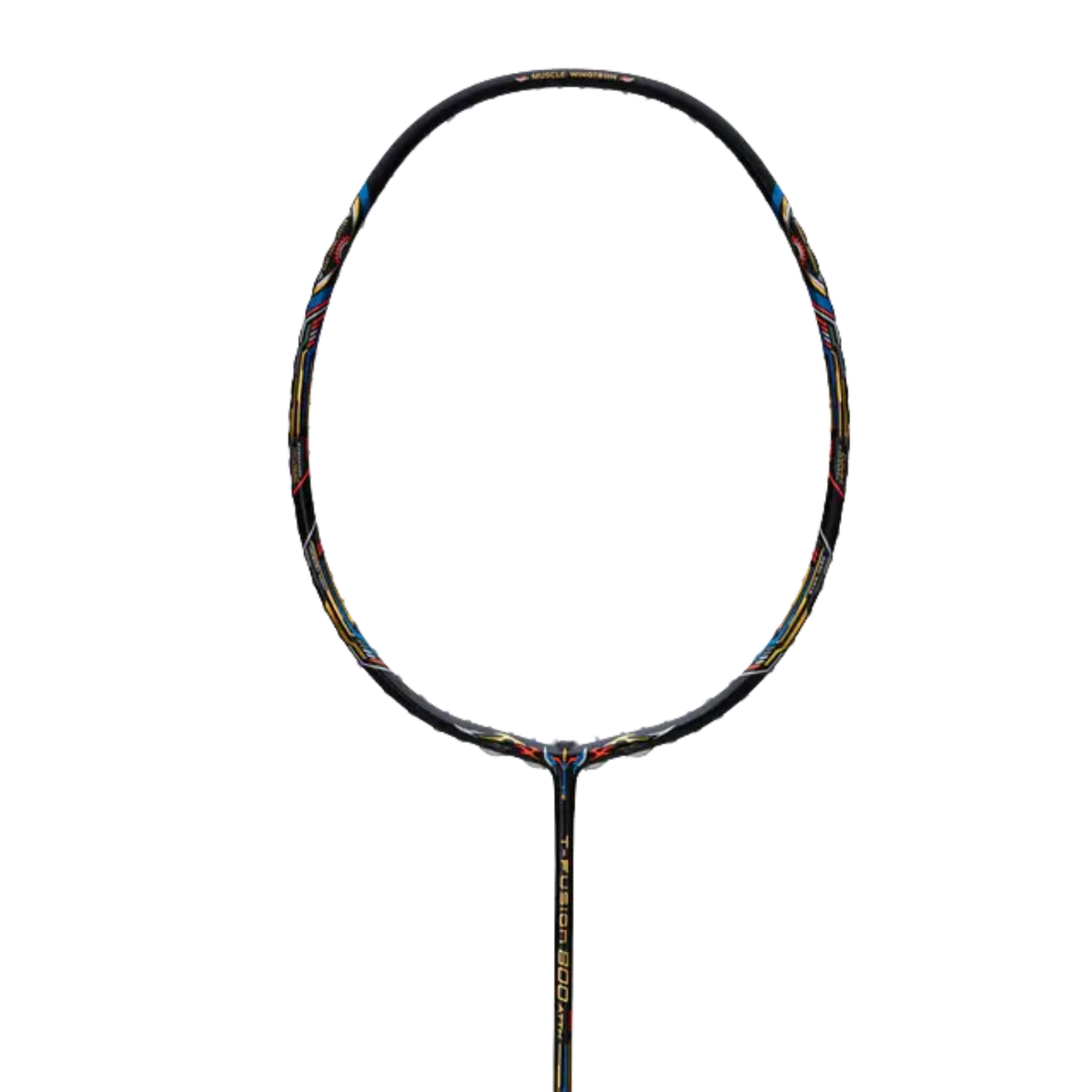 Hundred T-Fusion 800 Attack 4U Badminton Racket - Black Badminton Rackets Hundred