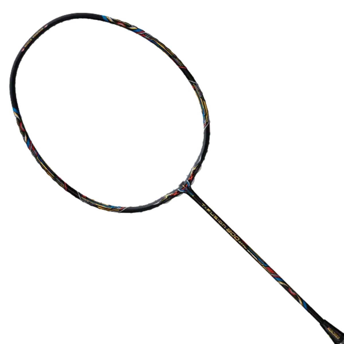 Hundred T-Fusion 800 Attack 4U Badminton Racket - Black Badminton Rackets Hundred