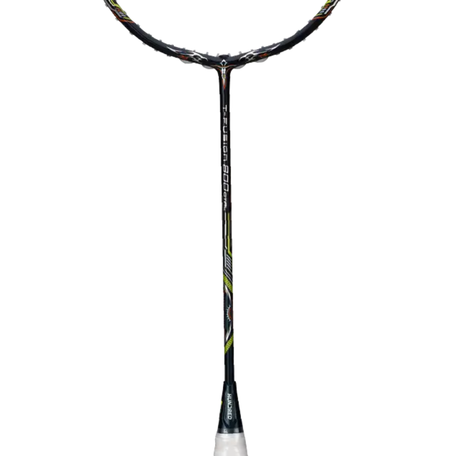 Hundred T-Fusion 800 Control 4U Badminton Racket - Navy/Dark Green Badminton Rackets Hundred