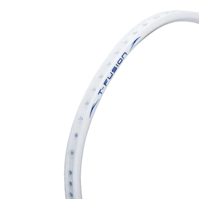 Hundred T-Fusion 300 4U Badminton Racket - White Badminton Rackets Hundred