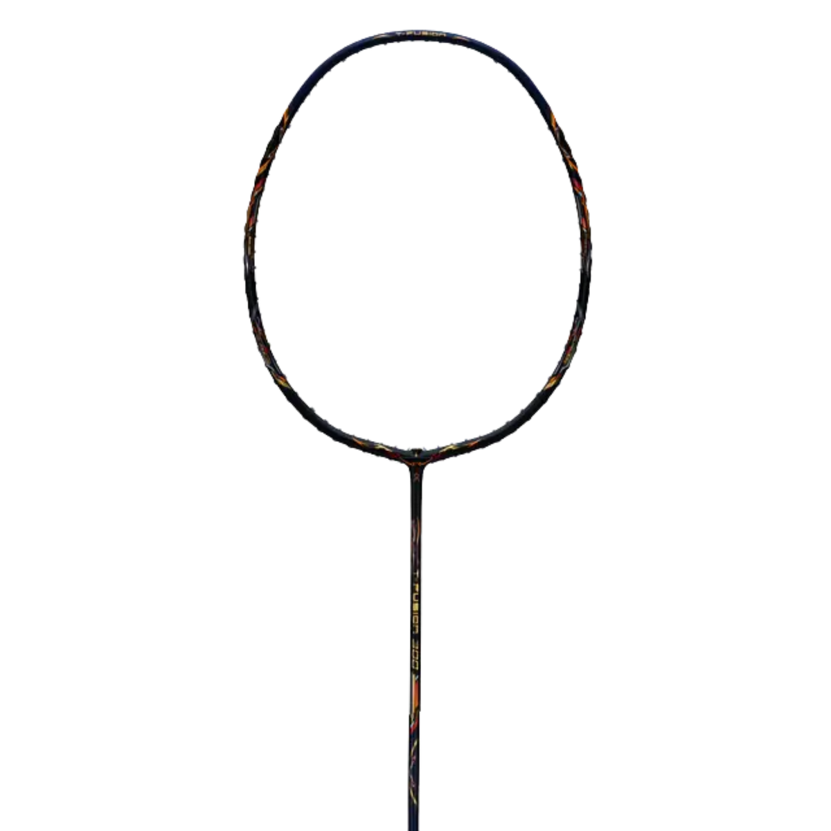 Hundred T-Fusion 300 5U Badminton Racket - Black/Navy Badminton Rackets Hundred