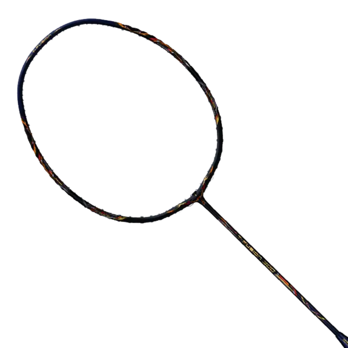Hundred T-Fusion 300 5U Badminton Racket - Black/Navy Black Navy 5U6 Badminton Rackets Hundred