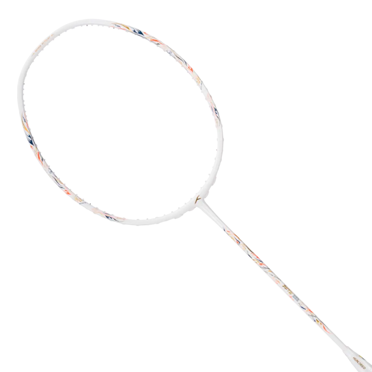 Hundred Battle 900 4U Badminton Racket - White Badminton Rackets Hundred