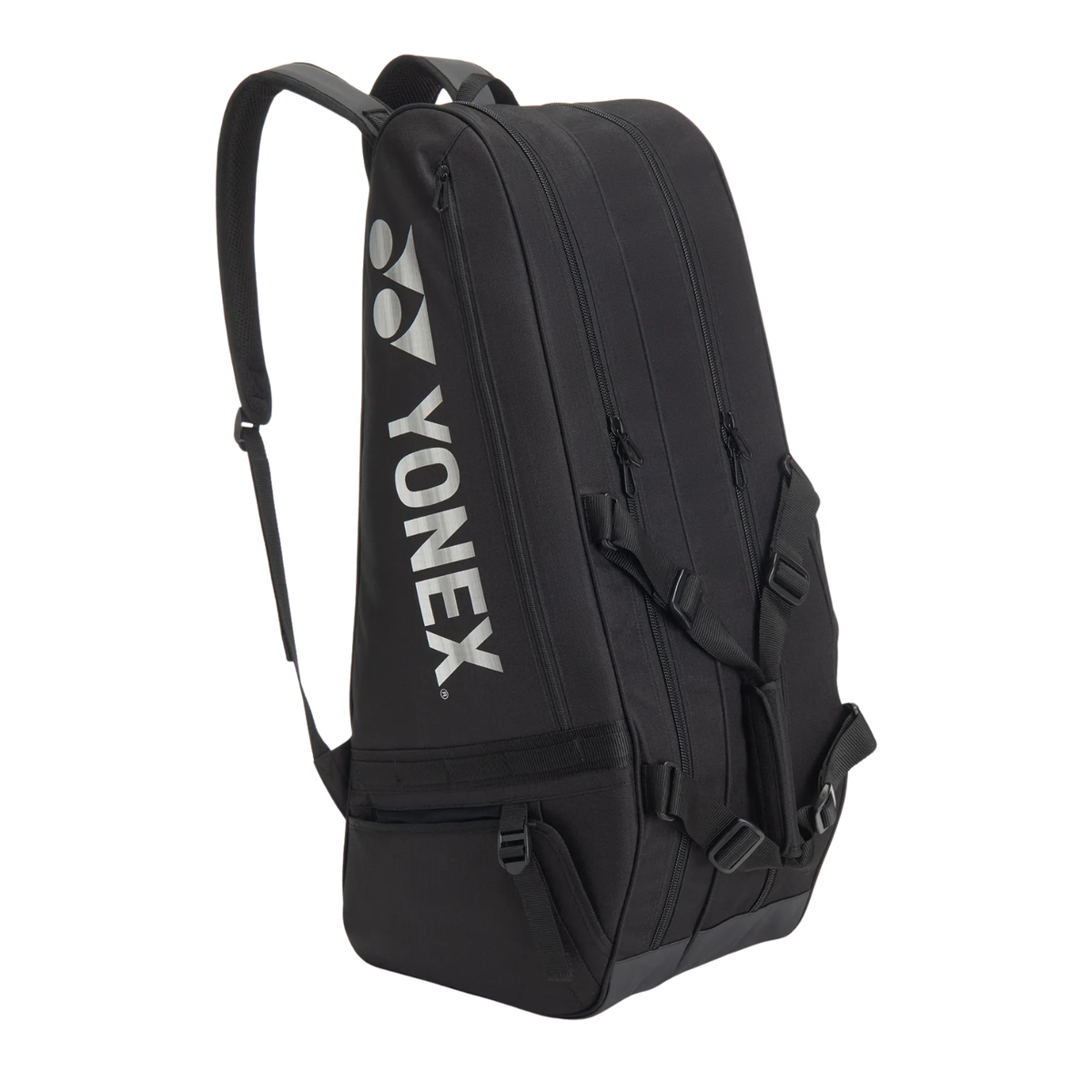 Yonex BA72626EX Gearlogic 6 Racket Bag - Black Black 6 Rackets Luggage Yonex