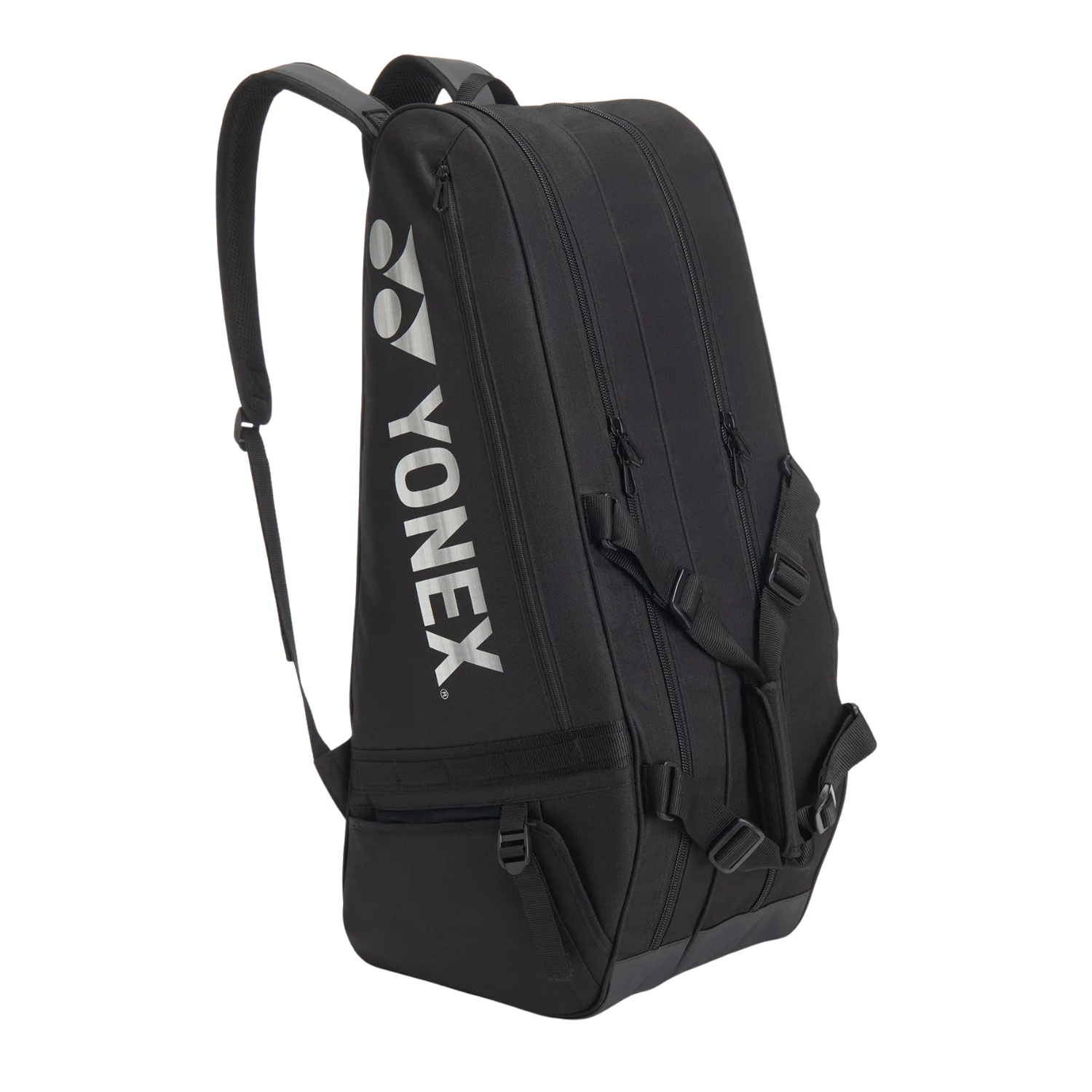 Yonex BA72626EX Gearlogic 6 Racket Bag - Black Black 6 Rackets Luggage Yonex