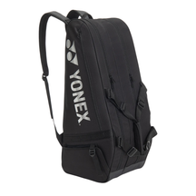 Yonex BA72626EX Gearlogic 6 Racket Bag - Black Black 6 Rackets Luggage Yonex