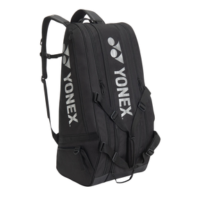 Yonex BA72629EX Gearlogic 9 Racket Bag - Black Black 9 Rackets Luggage Yonex