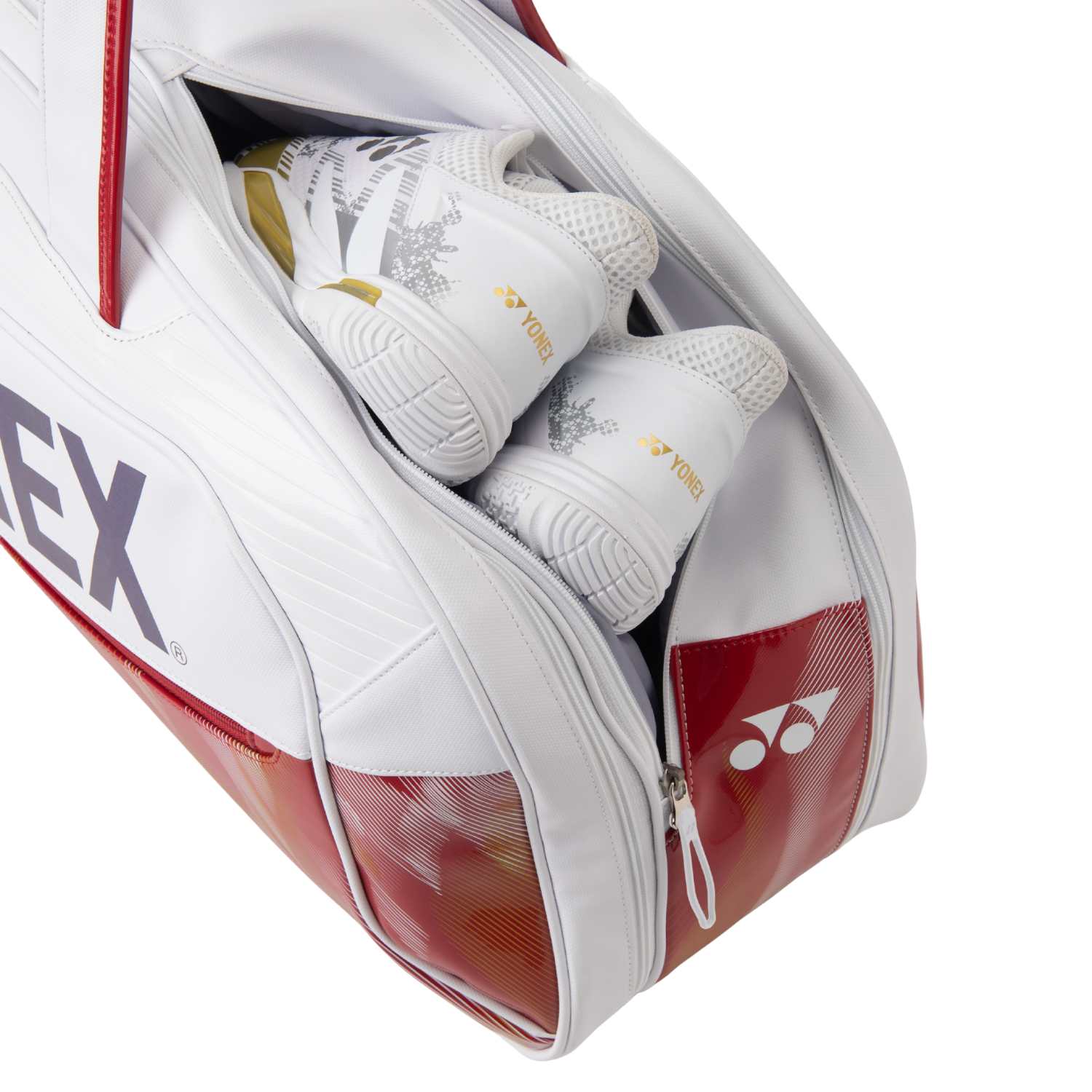 Yonex BA02631WEX Expert Tournament Bag 2026 - White Luggage Yonex