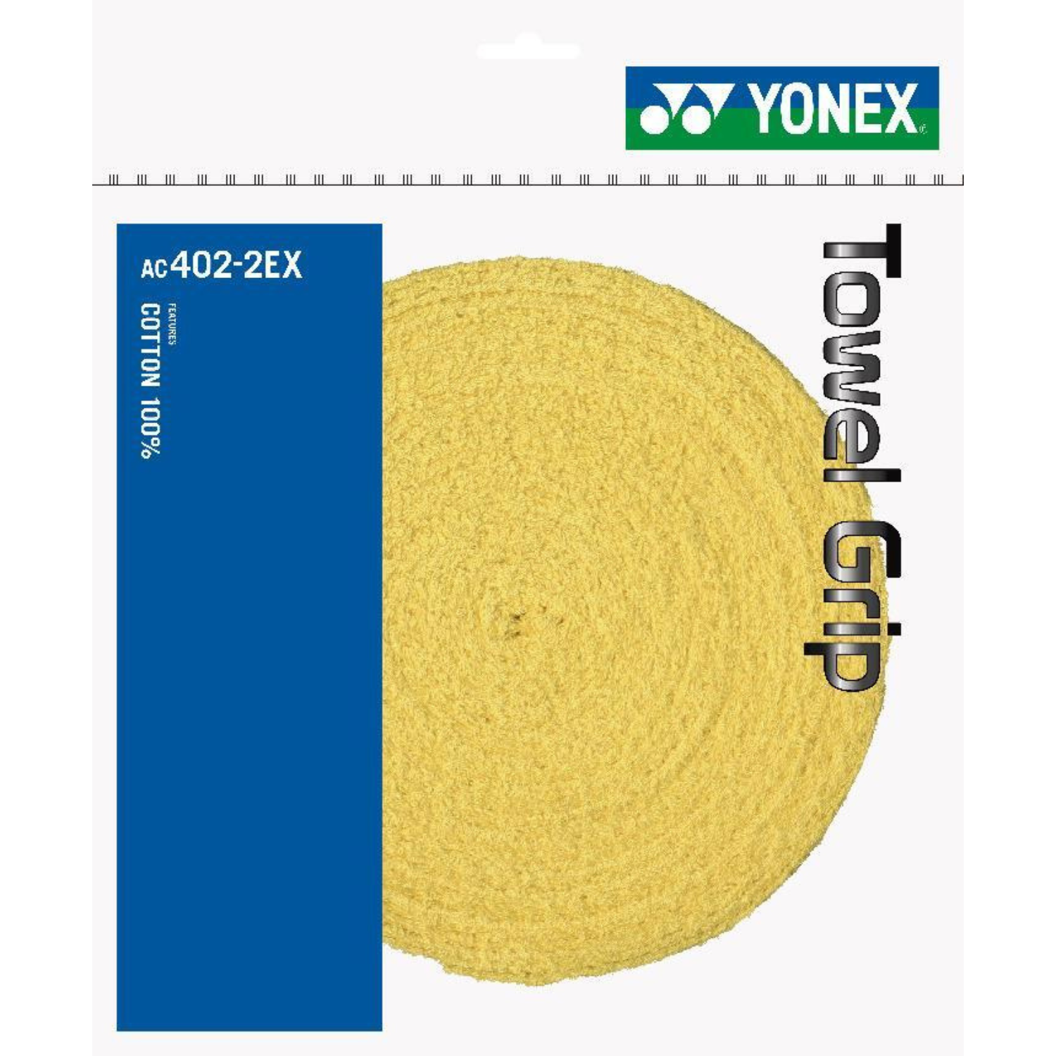 Yonex AC402-2EX Towel Grip Reel - Yellow Yellow 11 Meter Towel Grip Yonex
