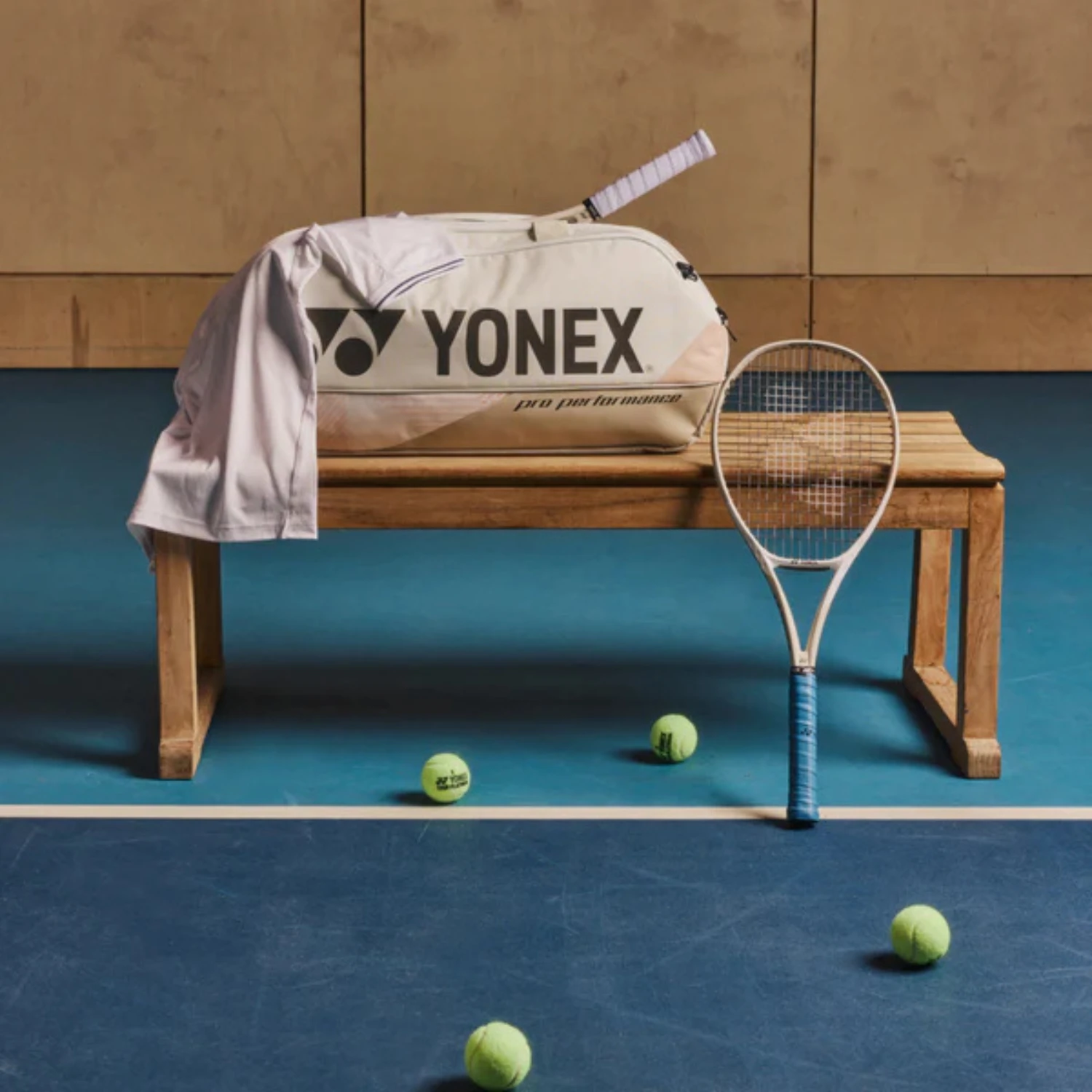 Yonex BA92431WEX Pro Tournament Bag - Sand Beige Luggage Yonex