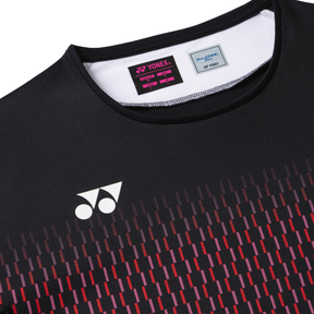 Yonex 20943EX Tournament Crew Neck Shirt Women - Black Clothing Yonex