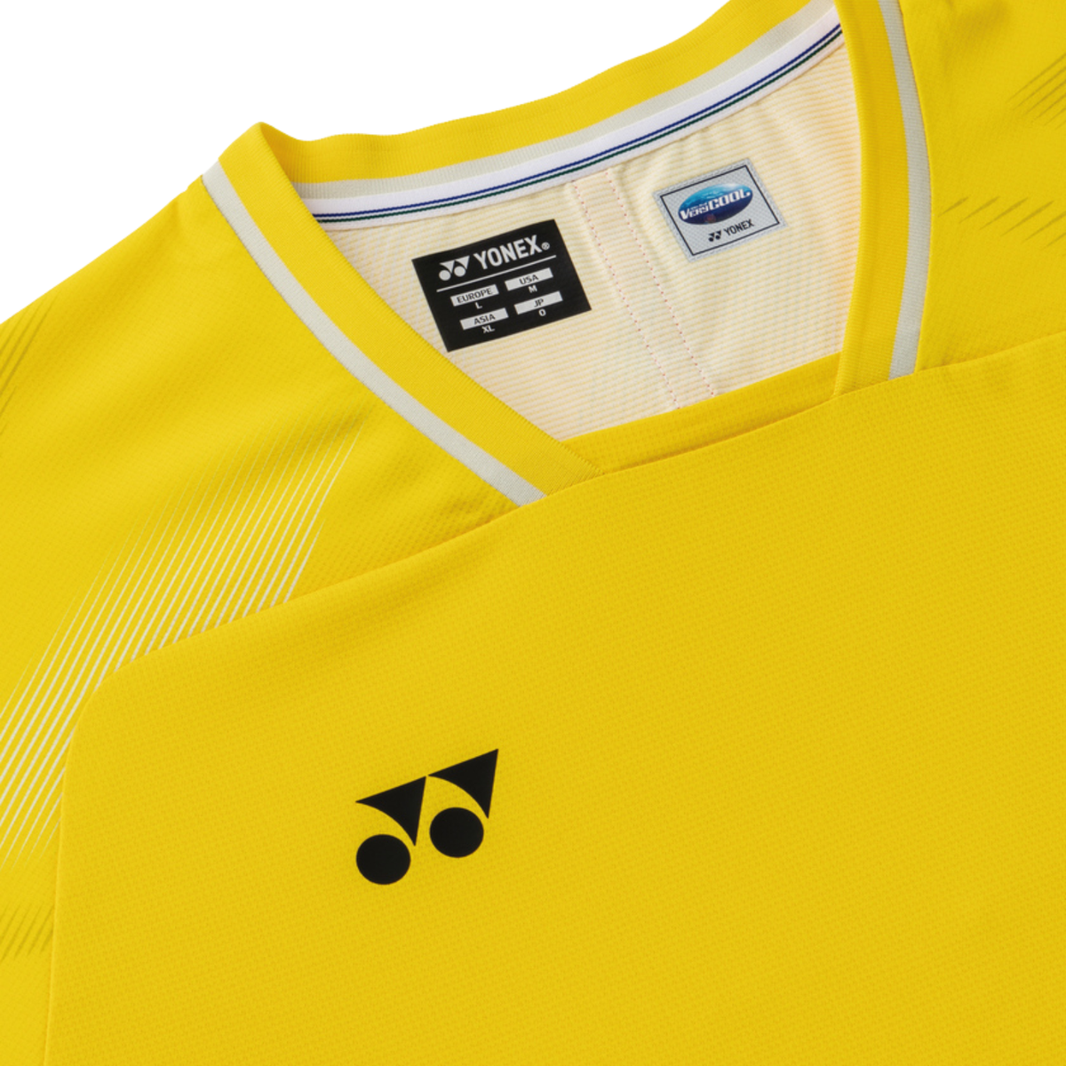 Yonex 10733YX China NT Crew Neck Shirt Men - Bright Yellow