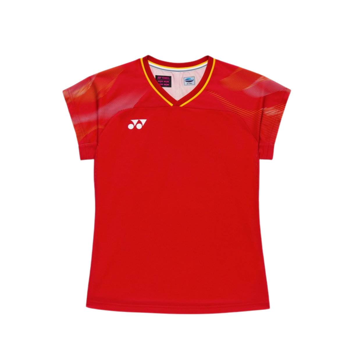 Yonex 20964YX China NT Crew Neck Shirt Women - Bright Red Bright Red Clothing Yonex