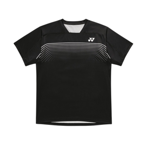 Yonex 10727EX Practice Crew Neck Shirt Unisex - Black Black Clothing Yonex