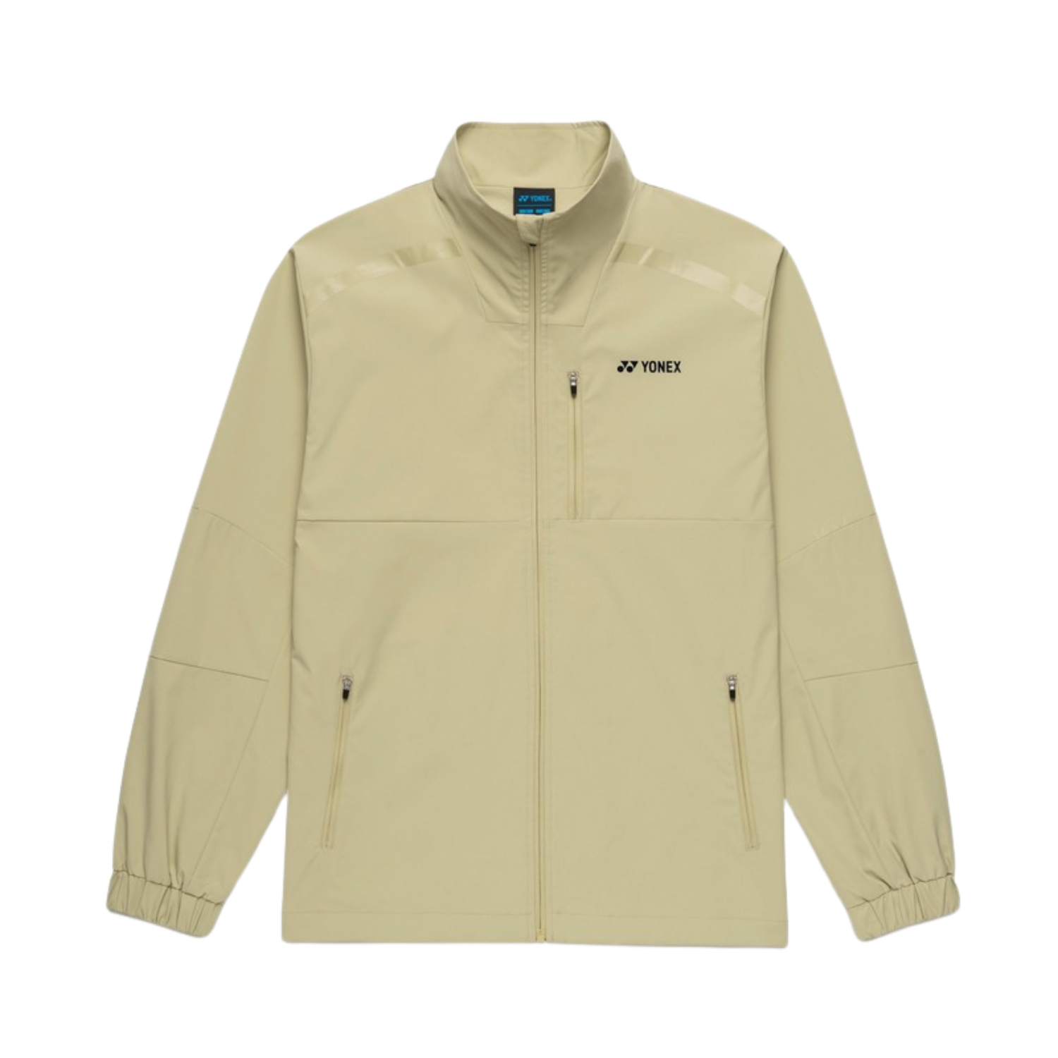 Yonex 50198EX Practice Warm-Up Jacket Unisex - Khaki Beige Khaki Beige Clothing Yonex