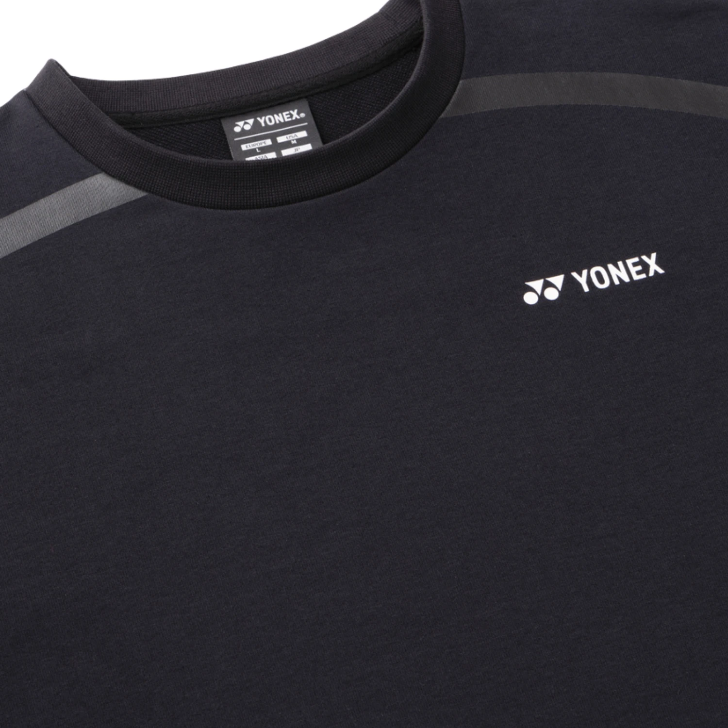 Yonex 30120JEX Practice Sweatshirt Junior - Black Clothing Yonex