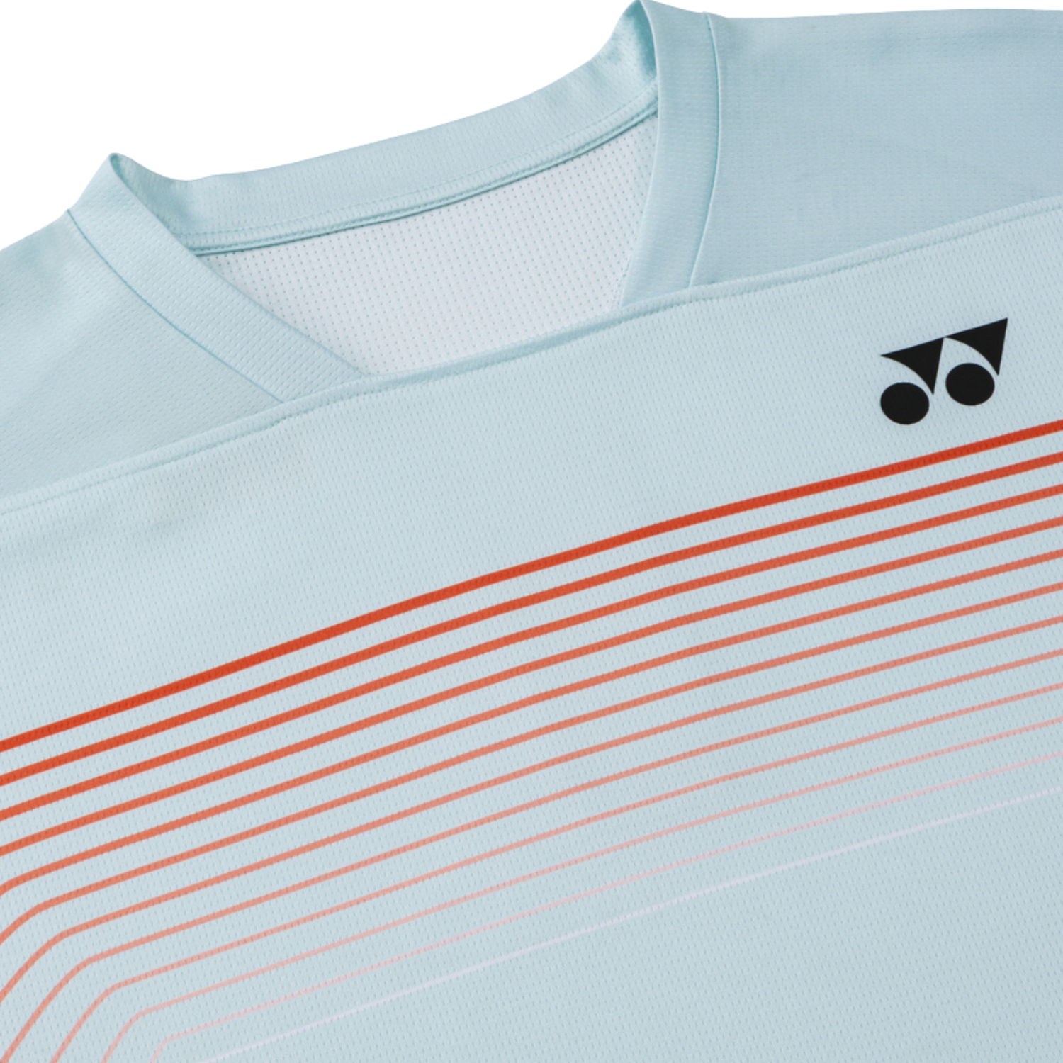 Yonex 10727KEX Practice Crew Neck Shirt Kids - Ice Blue Clothing Yonex