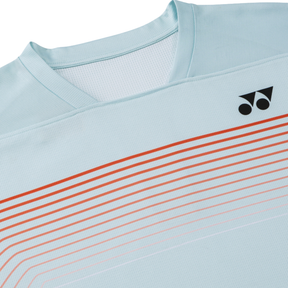 Yonex 10727KEX Practice Crew Neck Shirt Kids - Ice Blue Clothing Yonex