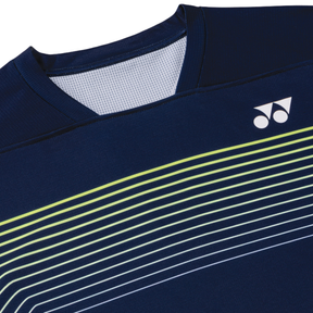 Yonex 10727KEX Practice Crew Neck Shirt Kids - Dark Navy Clothing Yonex