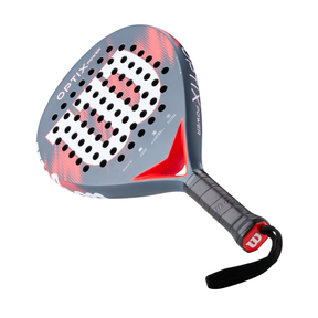 Wilson Optix V2 Power 2026 Padel Racket - Red Padel Wilson
