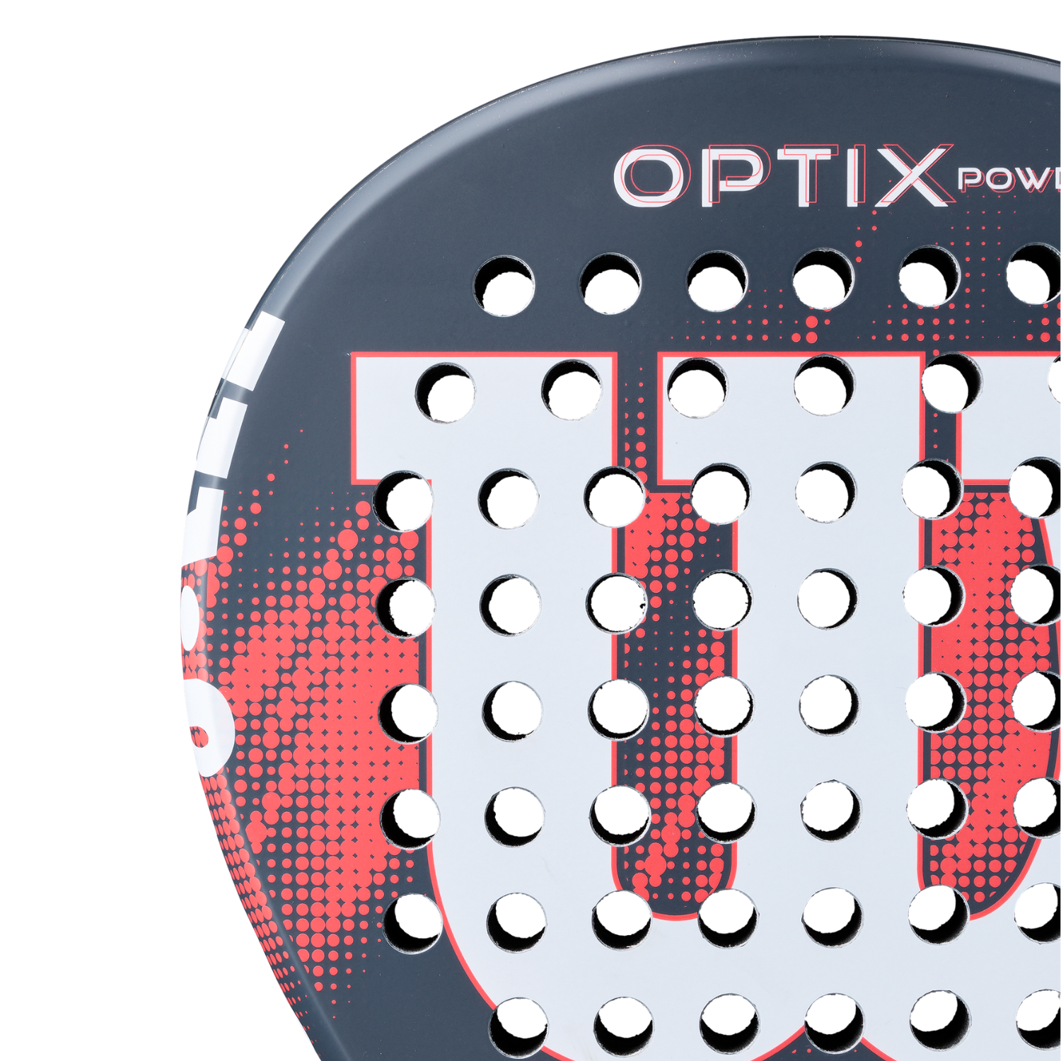 Wilson Optix V2 Power 2026 Padel Racket - Red Padel Wilson