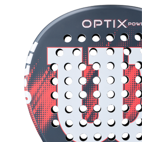 Wilson Optix V2 Power 2026 Padel Racket - Red Padel Wilson
