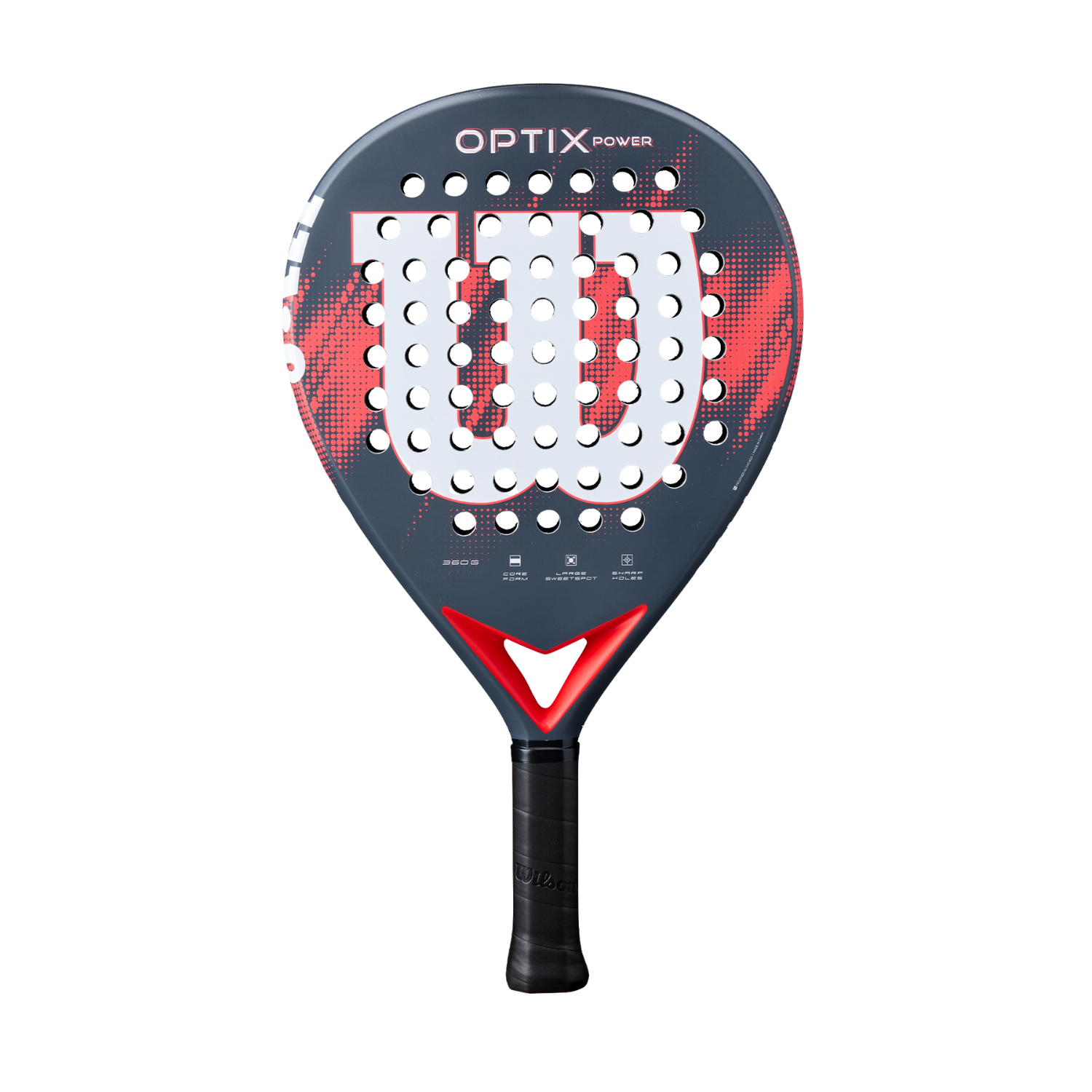 Wilson Optix V2 Power 2026 Padel Racket - Red Red G2 Padel Wilson