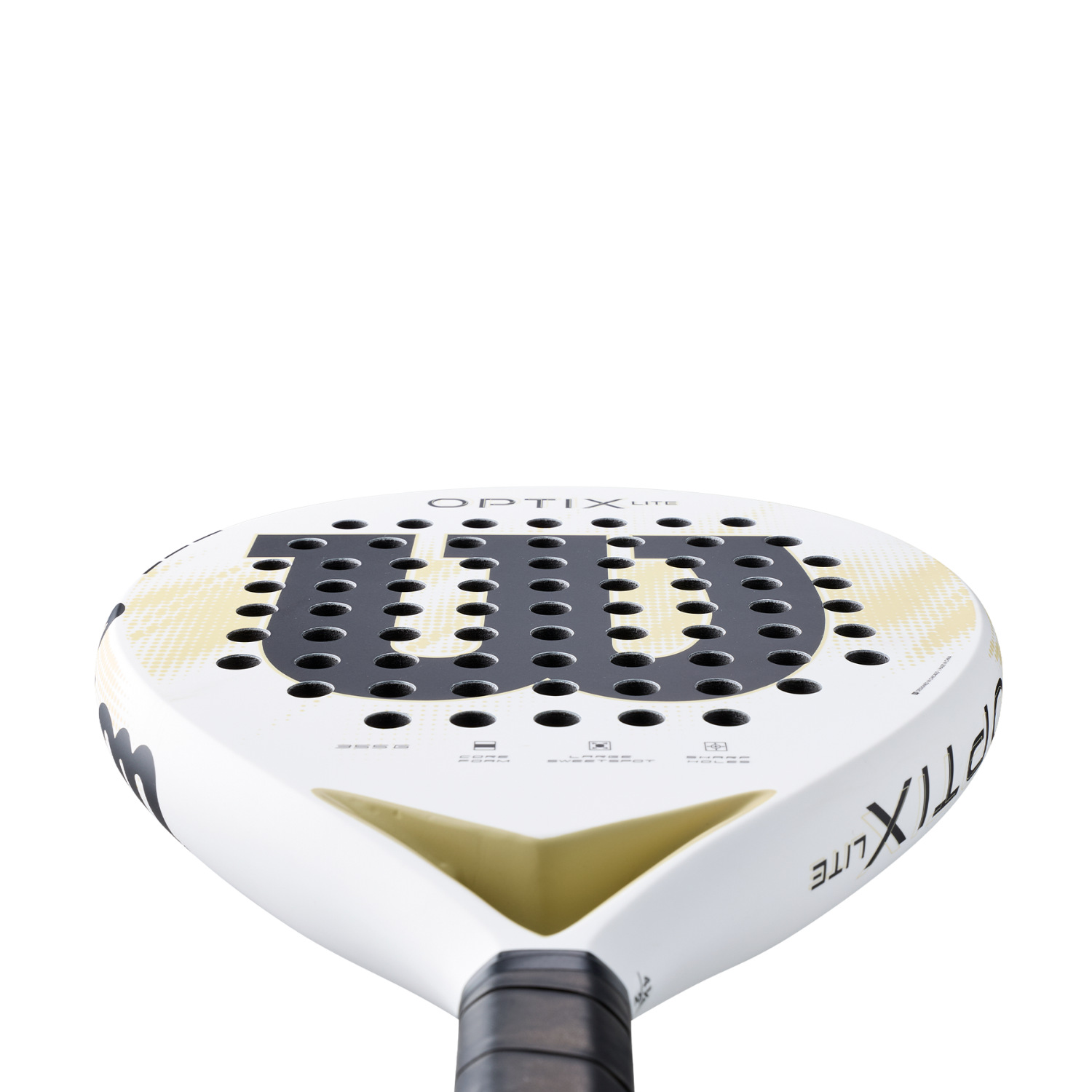 Wilson Optix V2 Lite 2026 Padel Racket - White Padel Wilson