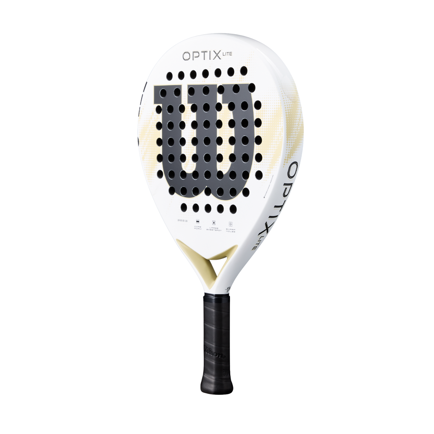Wilson Optix V2 Lite 2026 Padel Racket - White Padel Wilson