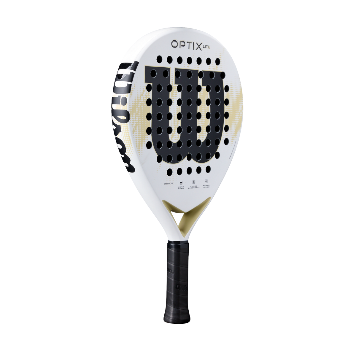 Wilson Optix V2 Lite 2026 Padel Racket - White Padel Wilson