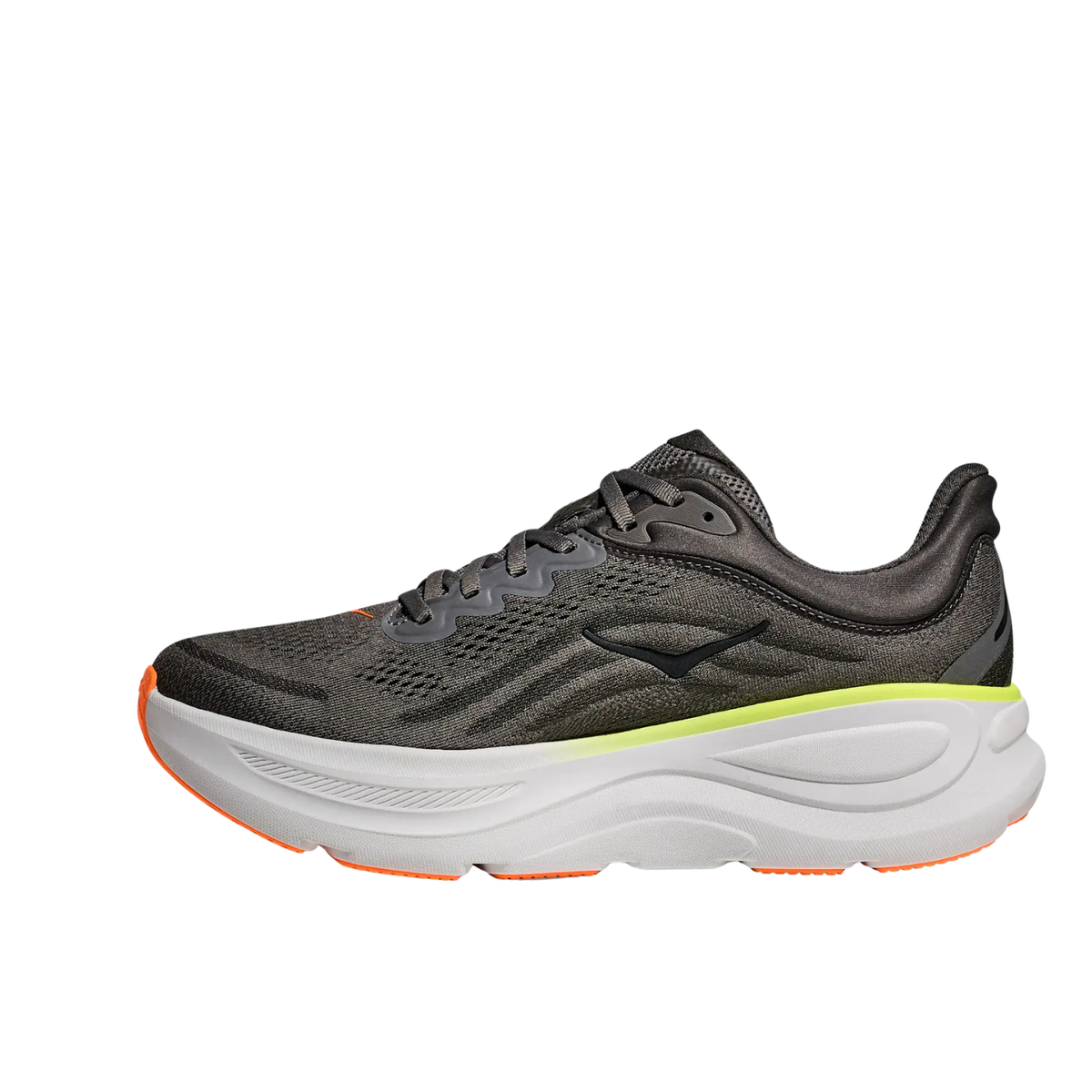 Hoka Bondi 9 Running Shoe Men - Asphalt Grey/Gravel Running Shoes Hoka