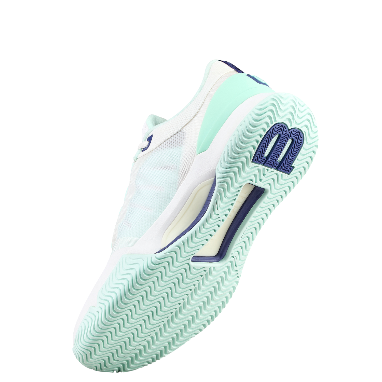 Wilson Intrigue Tour Tennis Shoe Women - White/Bay/Skip Blue Tennis Shoes Wilson