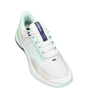 Wilson Intrigue Tour Tennis Shoe Women - White/Bay/Skip Blue Tennis Shoes Wilson