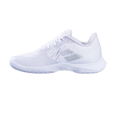Babolat Shadow Tour 5 Badminton Shoe Women - White White White Badminton Shoes Babolat