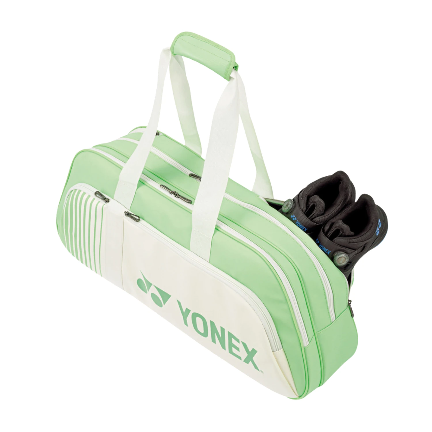Yonex BA82431WEX Active Tournament Bag 2026 - White/Green Luggage Yonex