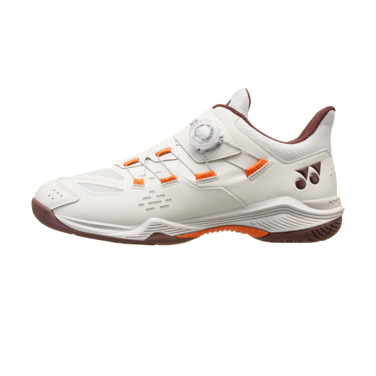 シューズ YONEX Power Cushion 88 Dial Wide 27.5 cm Yonex Power Cushion 88 Dial Wide Badminton Shoe Unisex - Light Beige