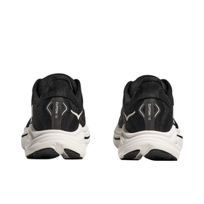 Hoka Clifton 10 Wide Running Shoe Women - Black/White Running Shoes Hoka