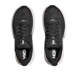Hoka Clifton 10 Wide Running Shoe Women - Black/White Running Shoes Hoka