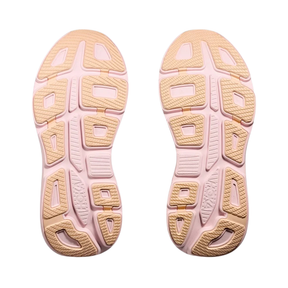 Hoka Bondi 9 Running Shoe Women - Lilac Cream/Tangerine Glow Running Shoes Hoka