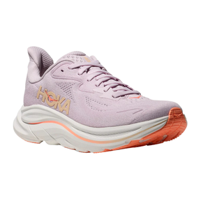 Hoka Clifton 10 Running Shoe Women - Lilac Cream/Tangerine Glow Running Shoes Hoka