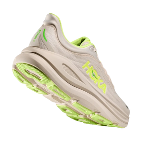 Hoka Bondi 9 Running Shoe Men - Grout/Neon Yuzu Running Shoes Hoka