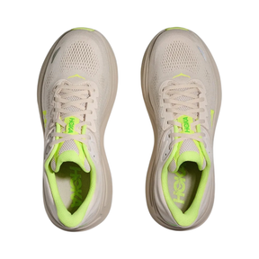 Hoka Bondi 9 Running Shoe Men - Grout/Neon Yuzu Running Shoes Hoka